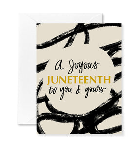 Joyous Juneteenth Card