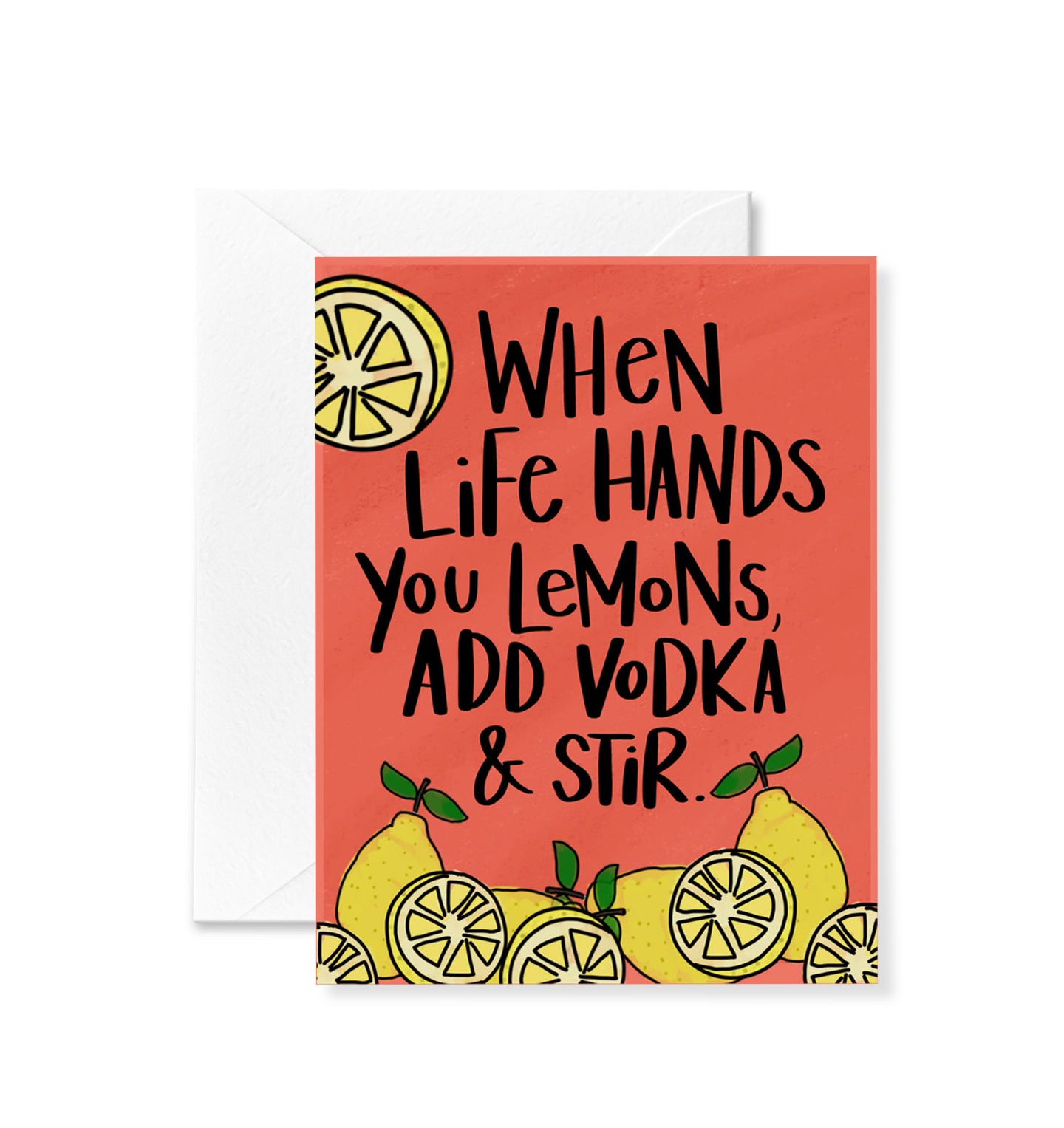 Lemons and Vodka Card