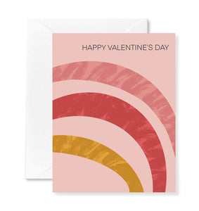 Love Stripes Valentine Card