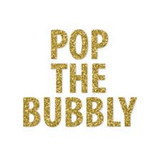 Announce Divinely Pop the Bubbly Banner