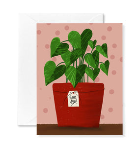 Potted Love Card