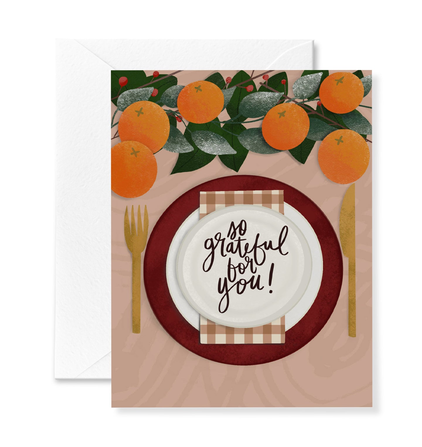Thanksgiving Tablescape Card