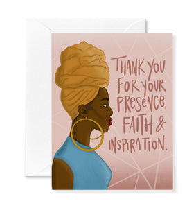 Thankful Presence Card